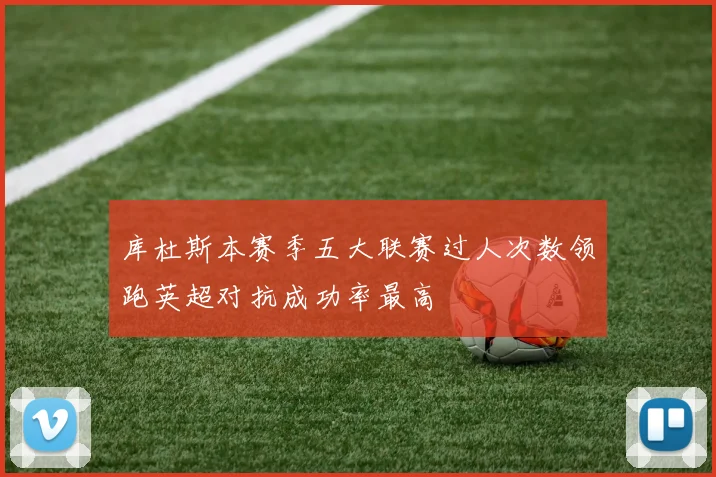 库杜斯本赛季五大联赛过人次数领跑英超对抗成功率最高